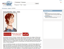Tablet Screenshot of brontea.thefreelibrary.com