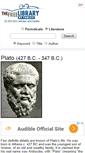 Mobile Screenshot of plato.thefreelibrary.com