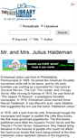 Mobile Screenshot of haldeman.thefreelibrary.com