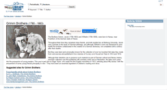 Desktop Screenshot of grimm.thefreelibrary.com