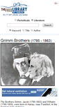 Mobile Screenshot of grimm.thefreelibrary.com