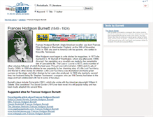 Tablet Screenshot of burnett.thefreelibrary.com