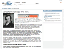 Tablet Screenshot of cooper.thefreelibrary.com