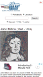 Mobile Screenshot of milton.thefreelibrary.com