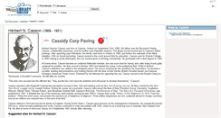 Desktop Screenshot of casson.thefreelibrary.com