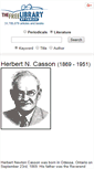 Mobile Screenshot of casson.thefreelibrary.com
