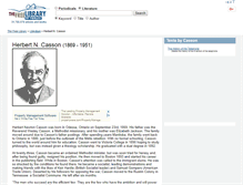 Tablet Screenshot of casson.thefreelibrary.com
