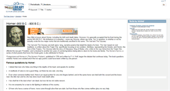 Desktop Screenshot of homer.thefreelibrary.com