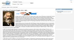 Desktop Screenshot of marx.thefreelibrary.com